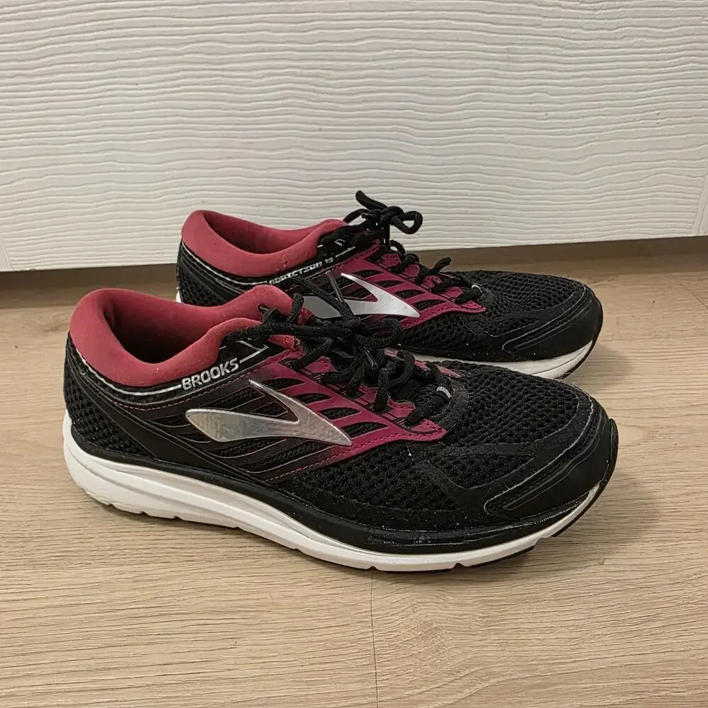 Brooks‎ Black Pink Addiction 13 Running Outdoor Fitness Sneakers Size 9.5
